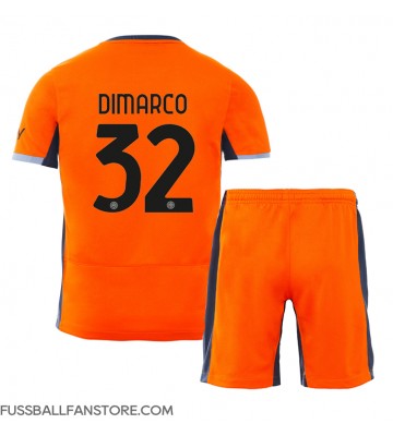 Inter Milan Federico Dimarco #32 Replik 3rd trikot Kinder 2023-24 Kurzarm (+ Kurze Hosen)